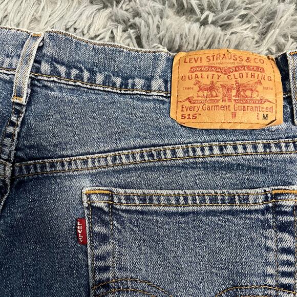 Vintage 2001 Levi’s 515 Bootcut Lowrise Denim Jeans Y2K - Picture 10 of 12